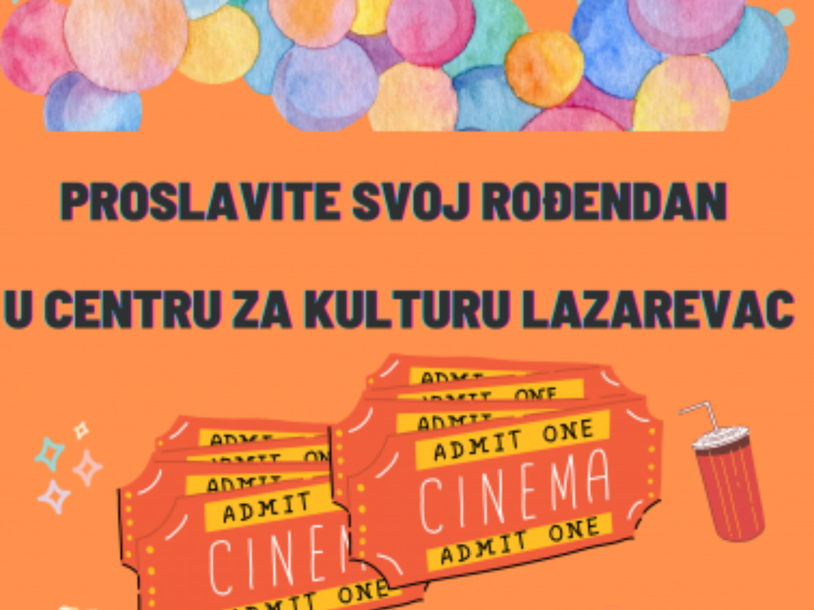 Proslava rođendana u Centru za kulturu Lazarevac Regionalne